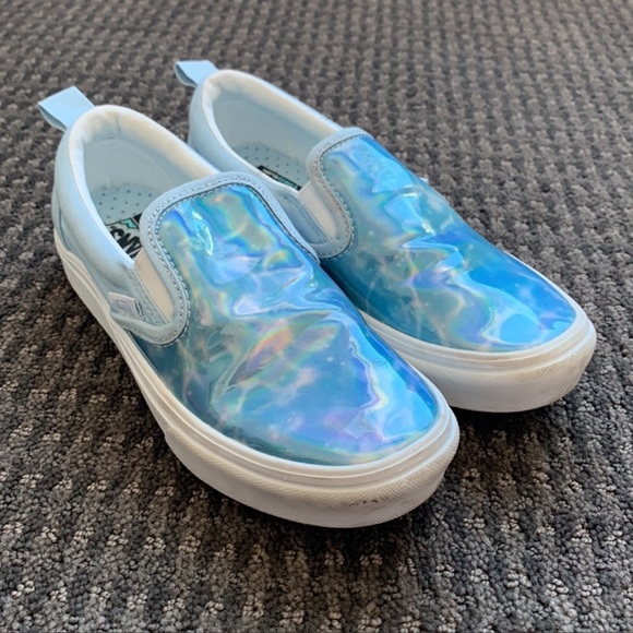 Vans ComfyCush Slip-On Autism Awareness Collection Iridescent - Picture 2 of 10